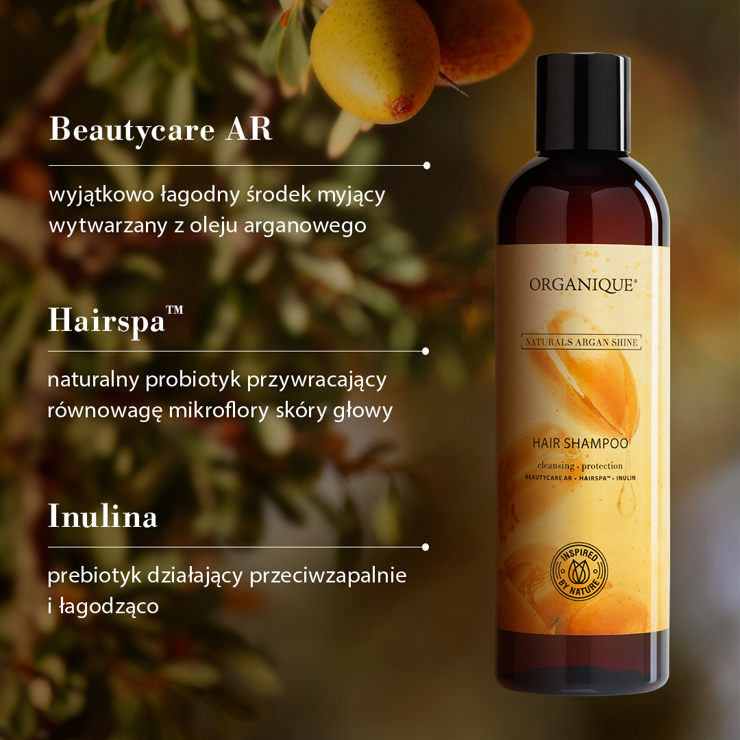 Szampon do włosów Argan Shine Organique